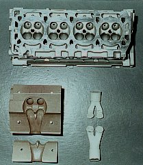 The K Series Vulcan Cylinder Head, Prototype Flowbox And Port Moulds.